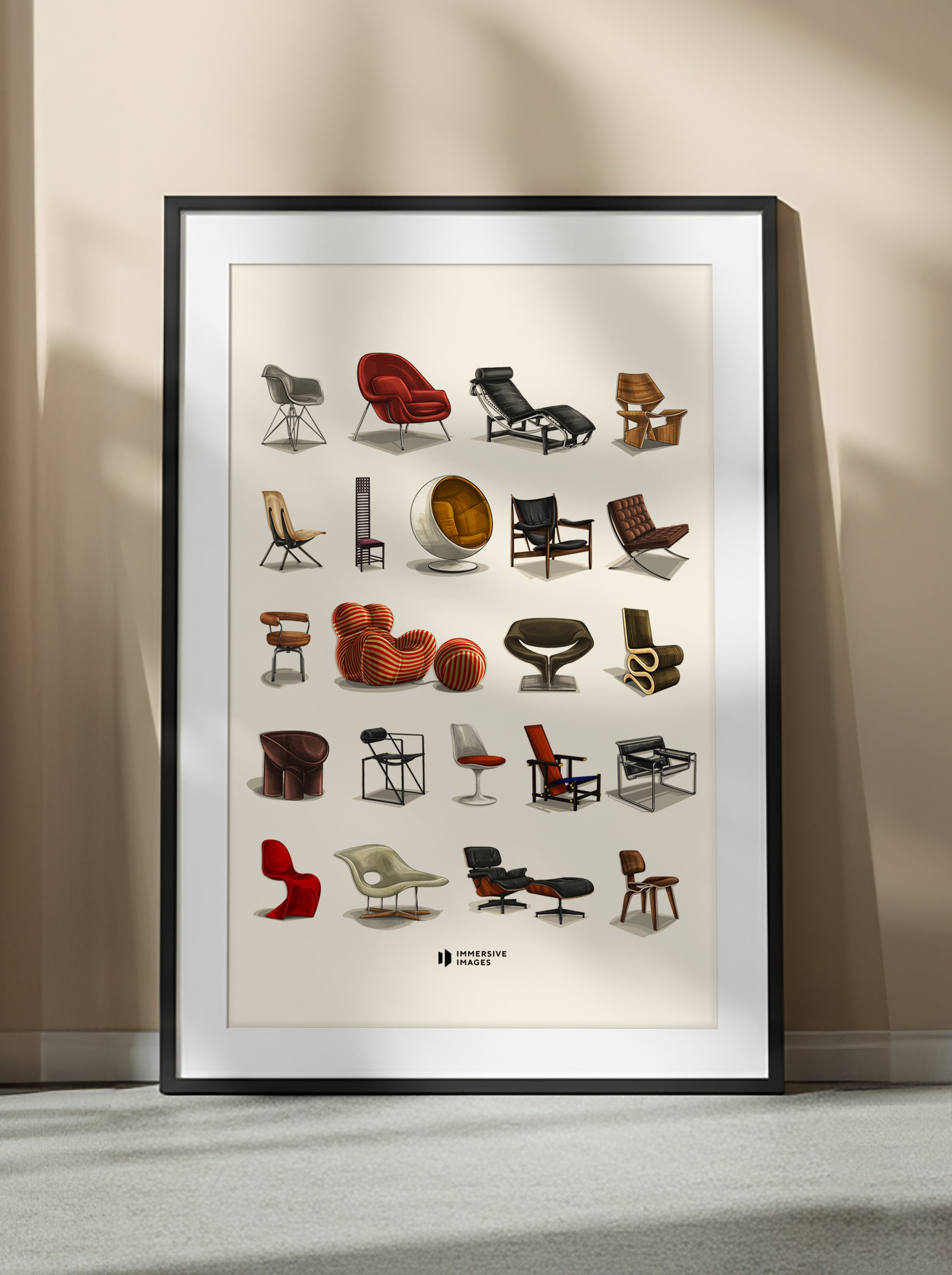 The Iconics Set - 50x70 Poster